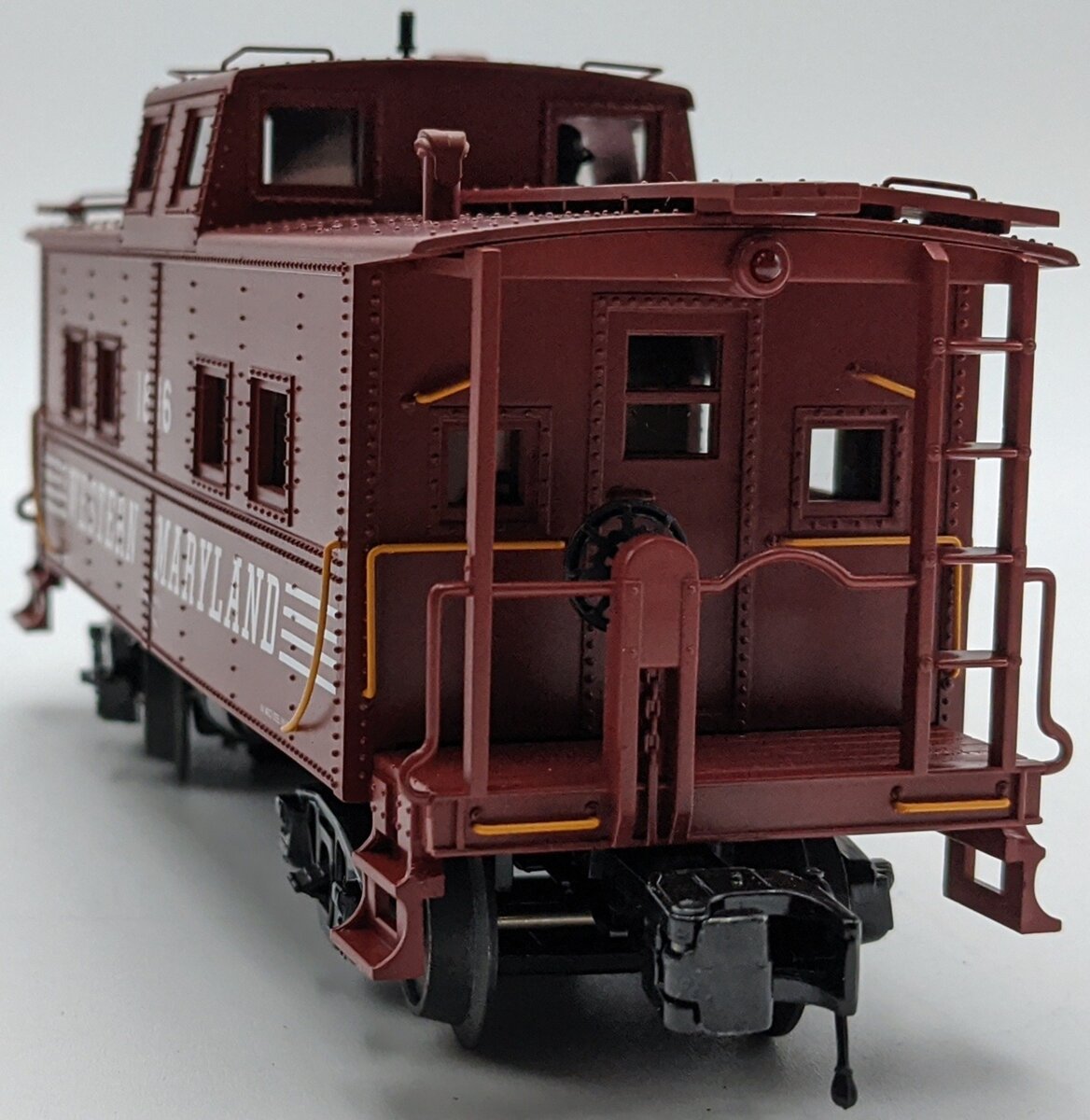 MTH 20-91368 Western Maryland Center Cupola Steel Caboose NIB