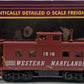 MTH 20-91368 Western Maryland Center Cupola Steel Caboose NIB