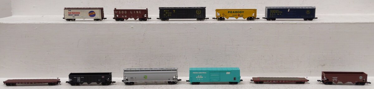 Atlas & Others N Scale Assorted Freight Cars [11] VG
