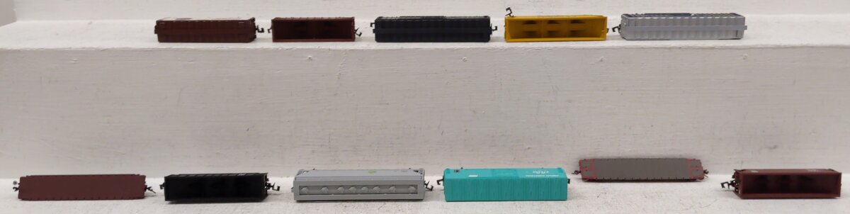 Atlas & Others N Scale Assorted Freight Cars [11] VG