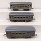 Ives 701R VIntage Standard Gauge New York Passenger Set: 184 185 186