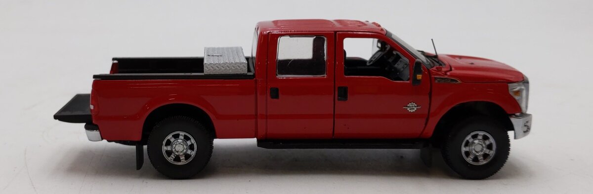 Sword Models SW1200-R Ford F250 Pickup Truck - Red/Chrome LN/Box