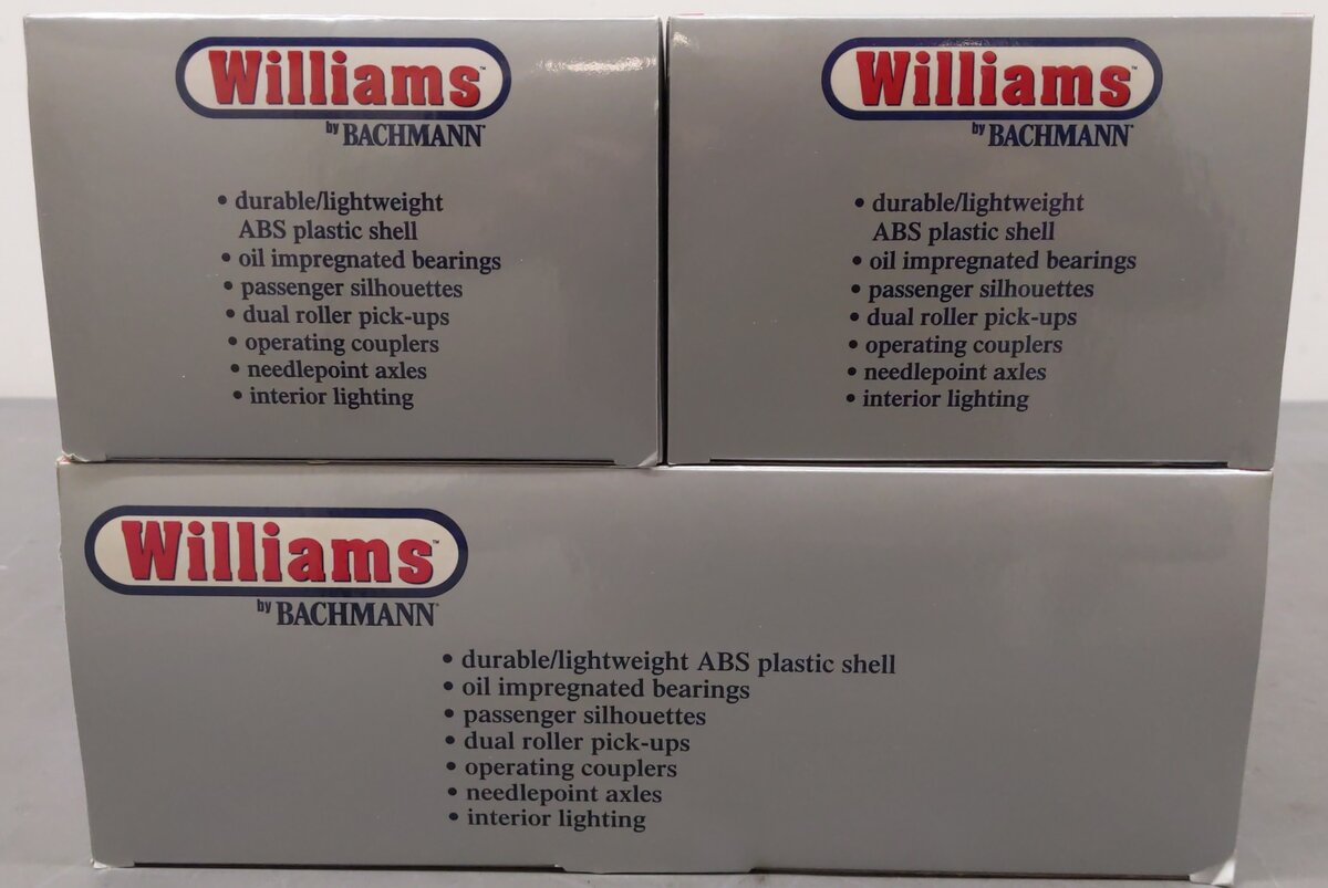 Williams 43108 New York Central 72 Ft. Streamliner 2-Car Add-On Set 6261/6262 EX/Box