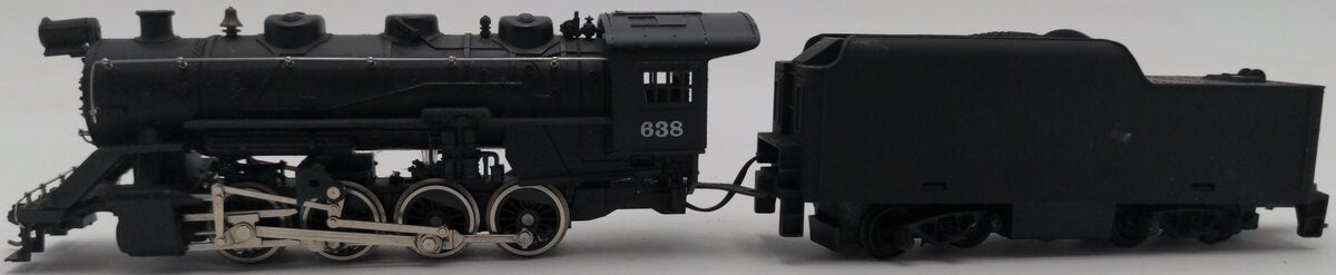Tyco HO Scale Chattanooga 2-8-0 Steam Locomotive w/ Tender #638