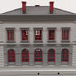 MTH 30-9099 O Gray & Maroon Police Station Assembled Building LN