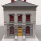 MTH 30-9099 O Gray & Maroon Police Station Assembled Building LN