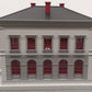 MTH 30-9099 O Gray & Maroon Police Station Assembled Building LN