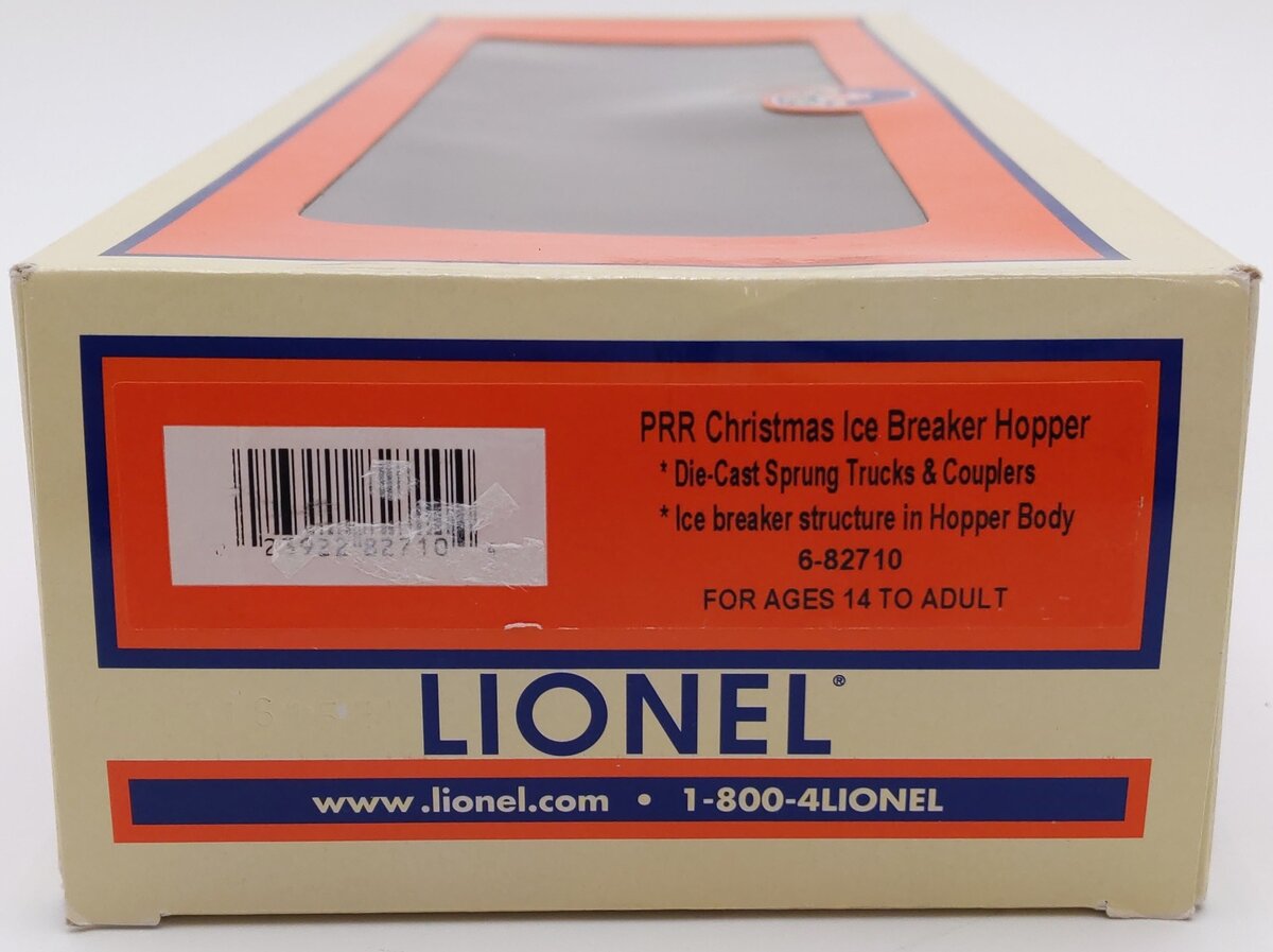 Lionel 6-82710 O Pennsylvania Christmas Ice Breaker Hopper LN/Box