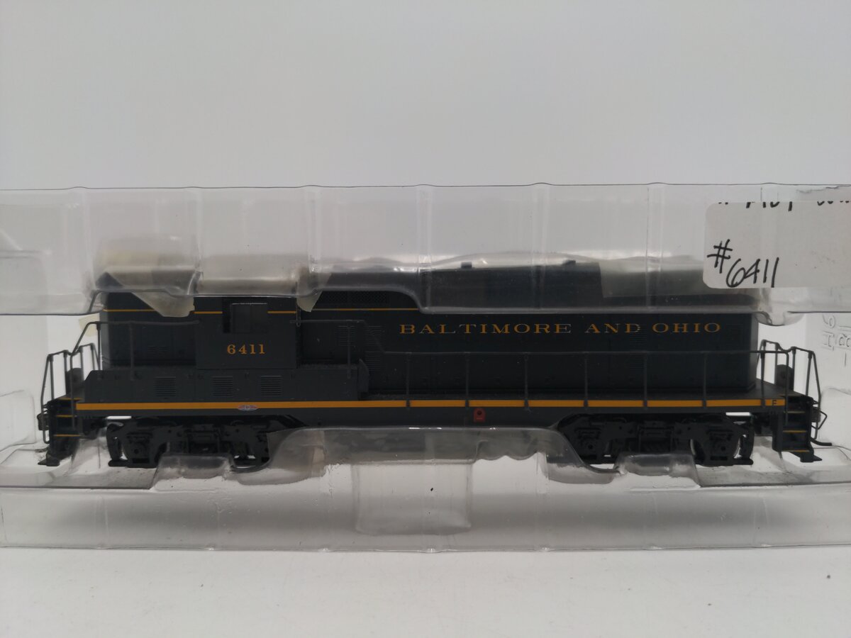 Bachmann 62409 HO Scale Baltimore & Ohio EMD GP7 Diesel Locomotive #6411 EX/Box