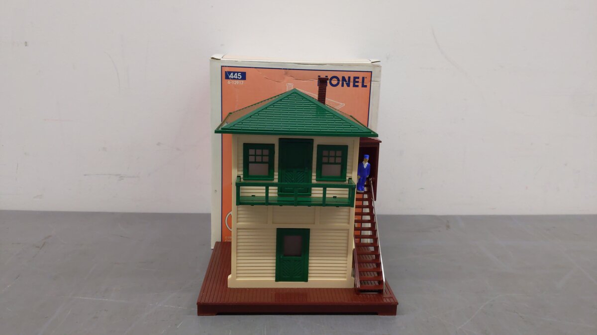 Lionel 6-12917 No. 445 Animated Switch Tower EX/Box