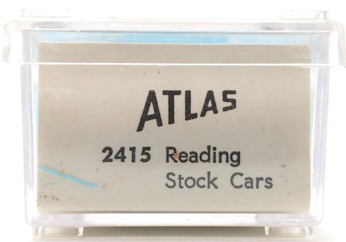 Atlas 2415 N Scale Reading 40' Wood Livestock Freight Car #19032 LN/Box