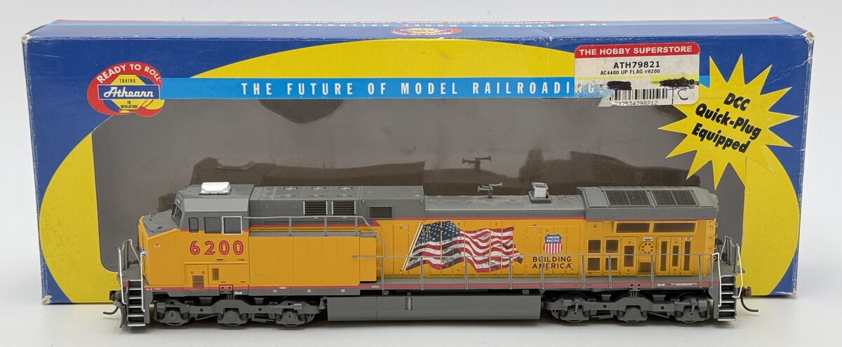Athearn 79821 HO UP "Building America" AC4400 Diesel Locomotive #6200 LN/Box