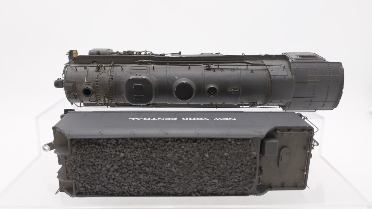 Generic S Scale Brass NYC J-3 4-6-4 Hudson Steam Locomotive #5439 VG