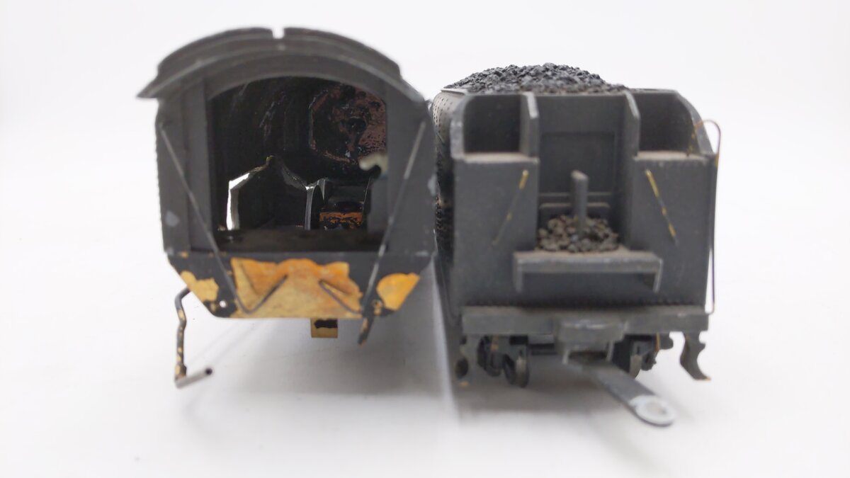Generic S Scale Brass NYC J-3 4-6-4 Hudson Steam Locomotive #5439 VG