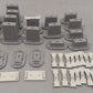 MTH 40-1145 O RealTrax Graduated Trestle System (Pack of 17) EX