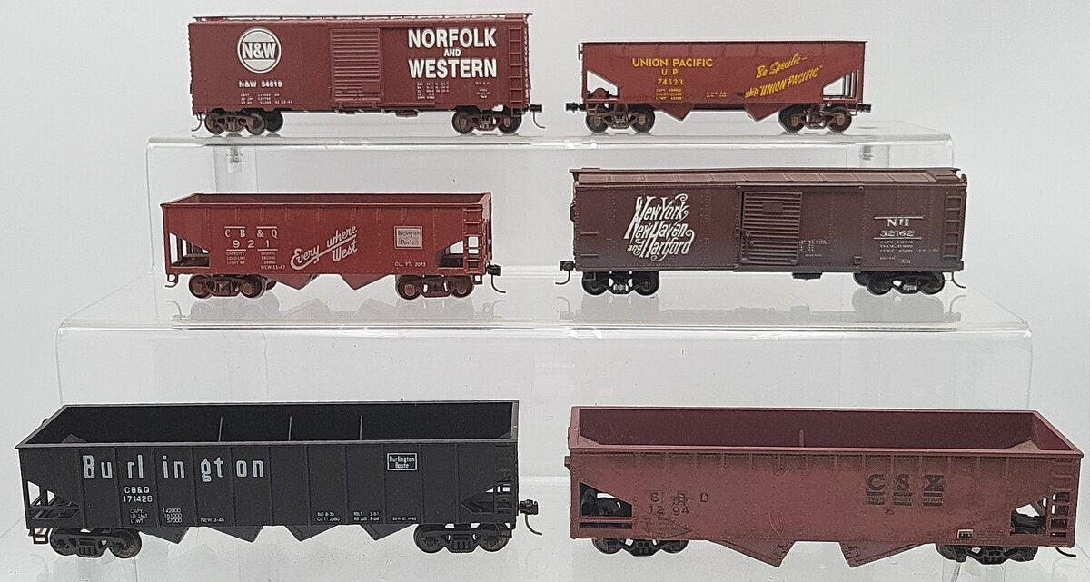 American Models, American Flyer, & Other S Scale Freight Cars [6] VG