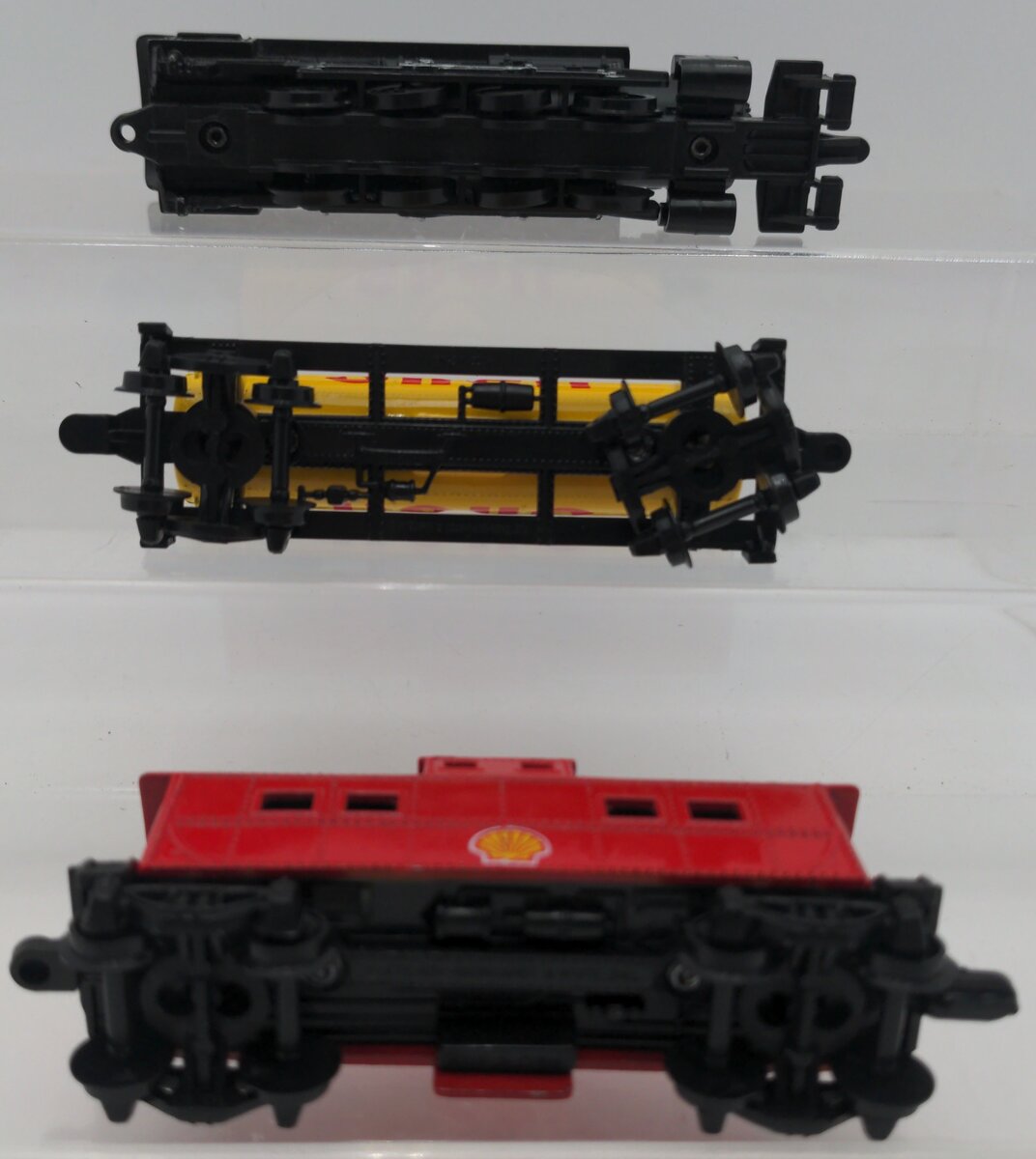 Fletcher-Barnhardt & White HO Scale Shell Station 3 Car Set EX
