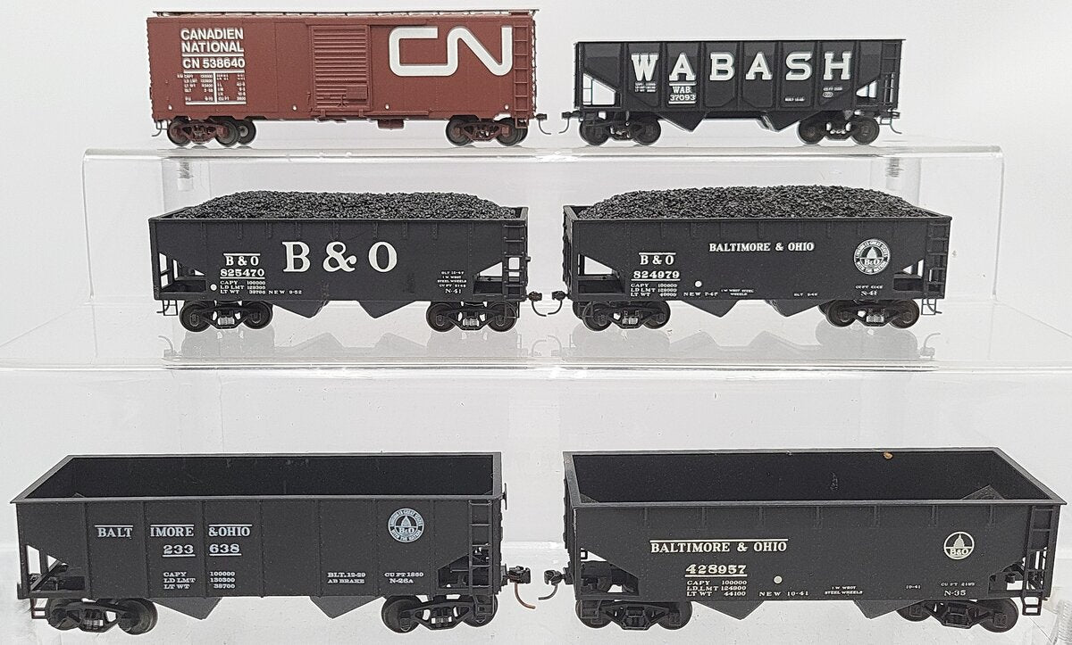 American Models & Other S Sale Assorted Freight Cars: 37093, 428957, 233638 [6] EX