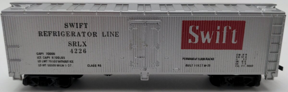 Tyco 329A:250 HO Swift Line Refrigerator Car #4226 EX/Box