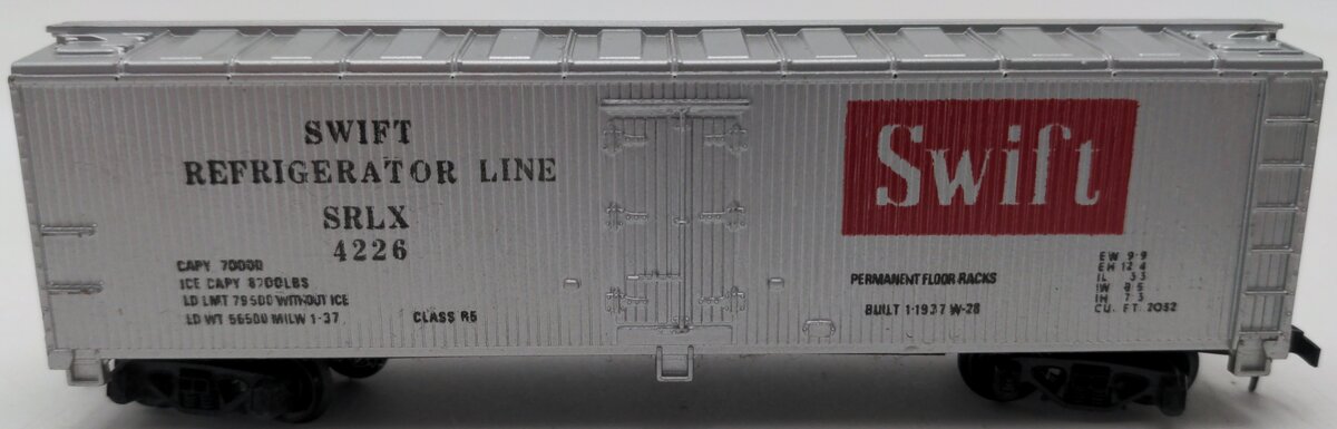 Tyco 329A:250 HO Swift Line Refrigerator Car #4226 EX/Box