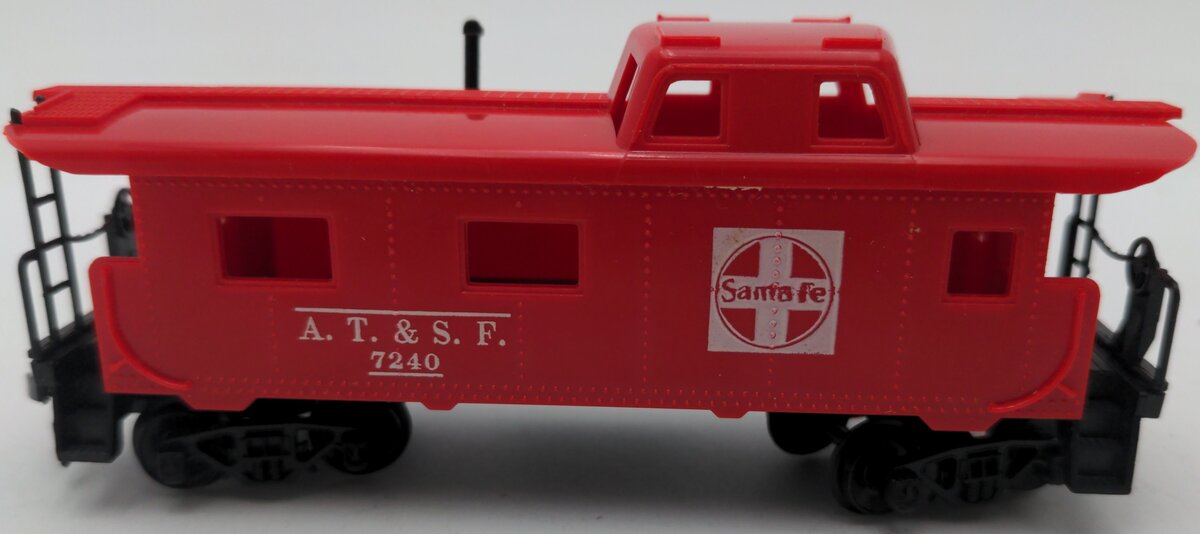 Tyco 7240 HO Scale Santa Fe Caboose #7240 EX/Box