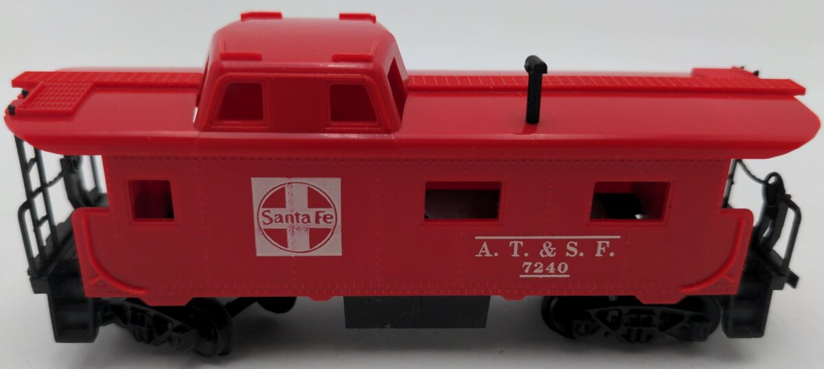 Tyco 7240 HO Scale Santa Fe Caboose #7240 EX/Box