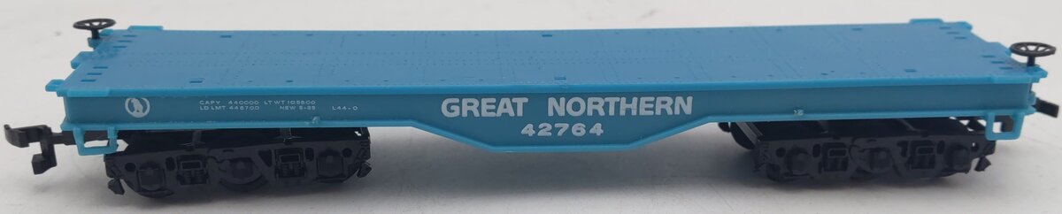 Tyco 42764 HO Scale Great Northern Flatcar VG/Box