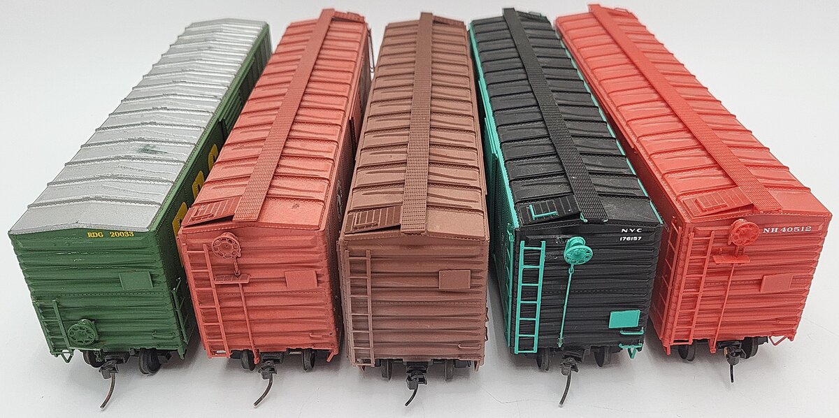 Pacific Rail & Other S Scale Assorted Freight Cars: 20033, 35269, 40512 [5] EX