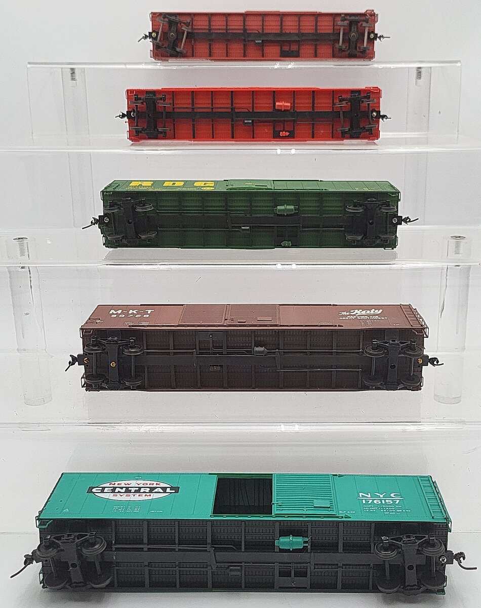 Pacific Rail & Other S Scale Assorted Freight Cars: 20033, 35269, 40512 [5] EX