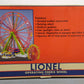 Lionel 6-14110 O Gauge Operating Ferris Wheel EX/Box