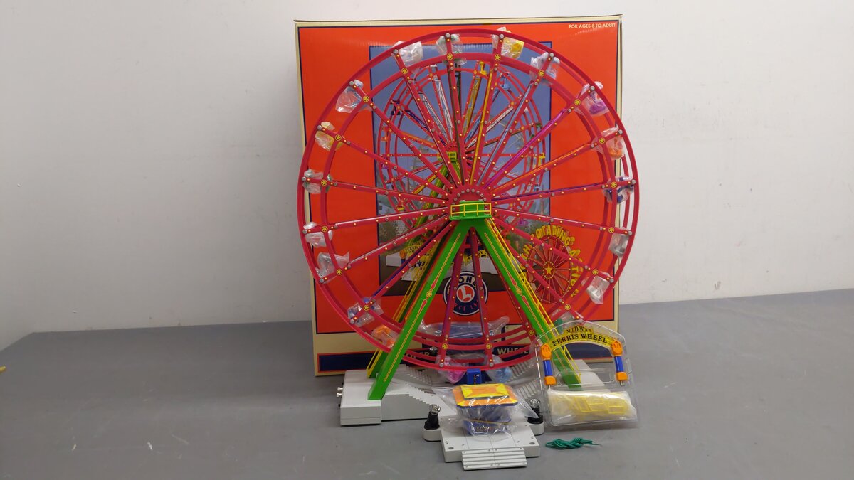 Lionel 6-14110 O Gauge Operating Ferris Wheel EX/Box