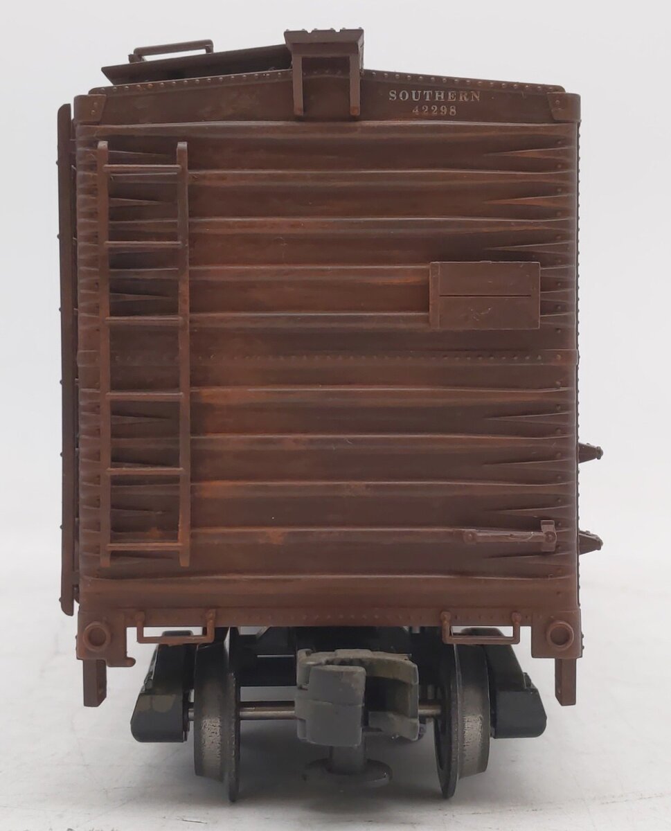 Pecos HR-0105-1 O Gauge Custom Southern Double Door Hi-Rail Boxcar - 3 Rail EX/Box