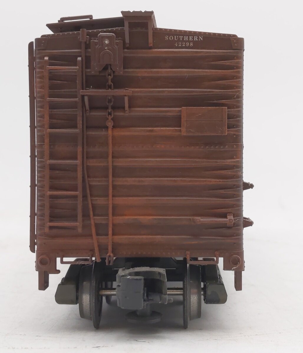 Pecos HR-0105-1 O Gauge Custom Southern Double Door Hi-Rail Boxcar - 3 Rail EX/Box