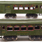 Ives Vintage Standard Gauge Olive Green Passenger Cars: 184, 186 [2]
