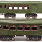 Ives Vintage Standard Gauge Olive Green Passenger Cars: 184, 186 [2]