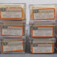 Con-Cor 0001-5551 N 60' Santa Fe 12 Car Boxcar Set EX/Box