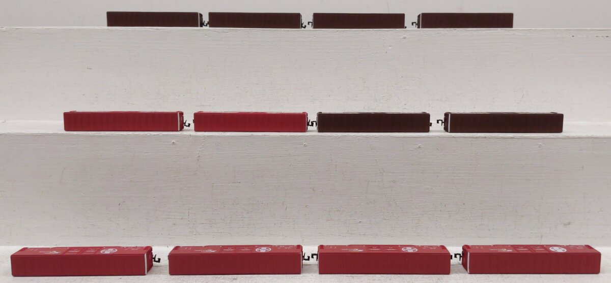 Con-Cor 0001-5551 N 60' Santa Fe 12 Car Boxcar Set EX/Box