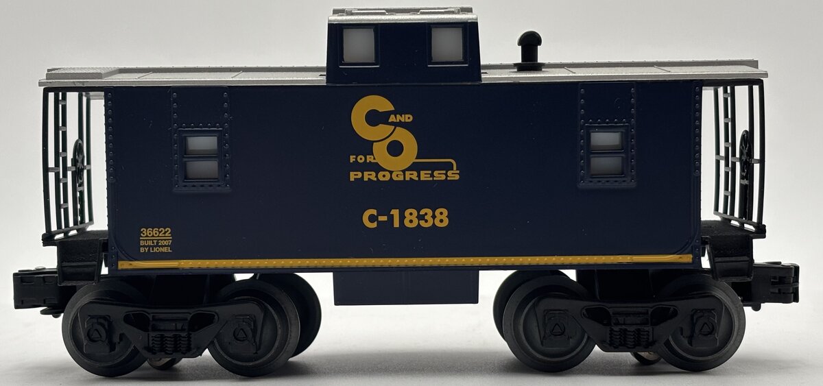 Lionel 6-36622 Chesapeake & Ohio Illuminated Caboose LN/Box