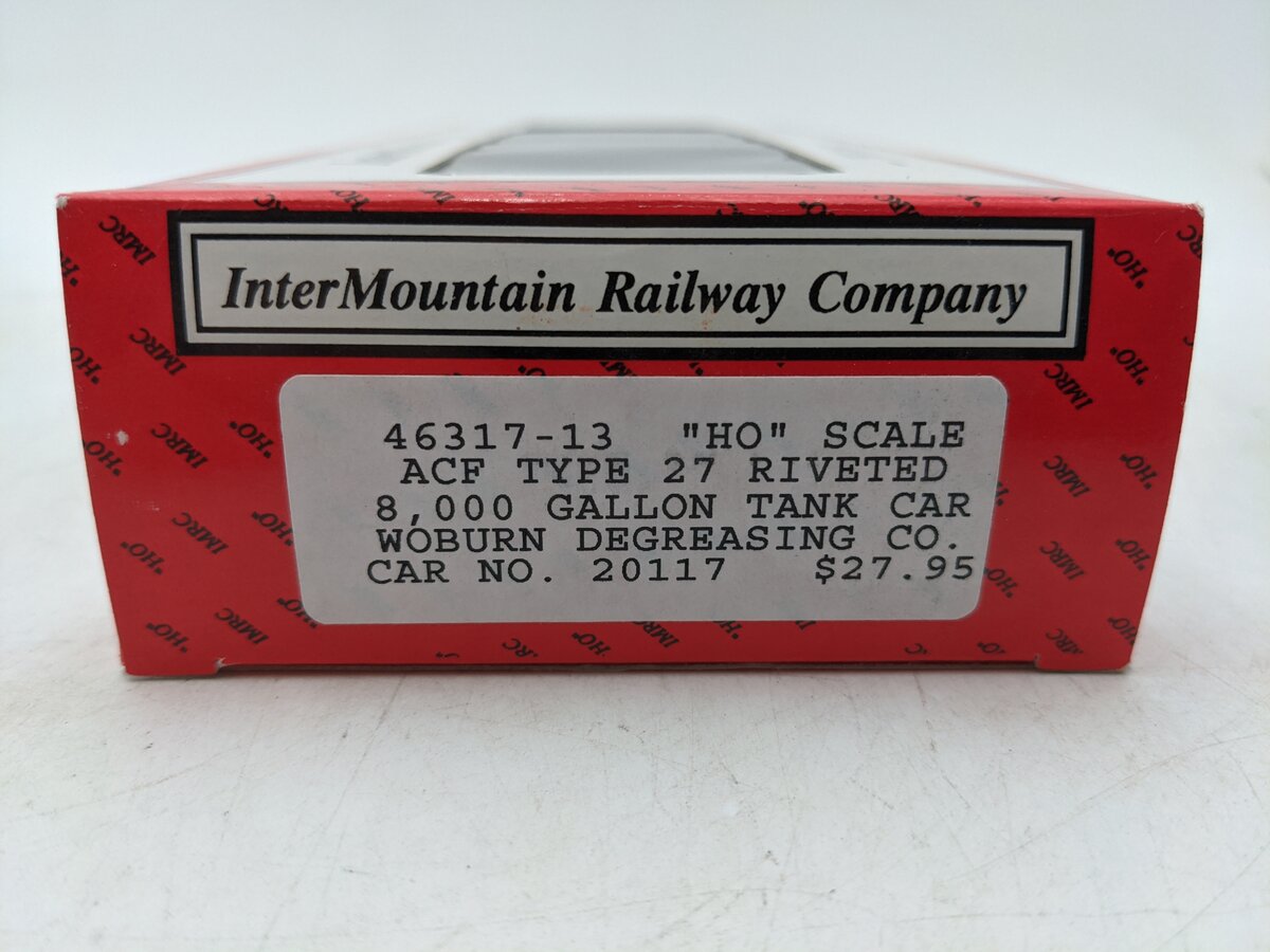 InterMountain 46317-13 HO SHPX Woburn Degreasing Single Dome Tank Car #20117 EX/Box