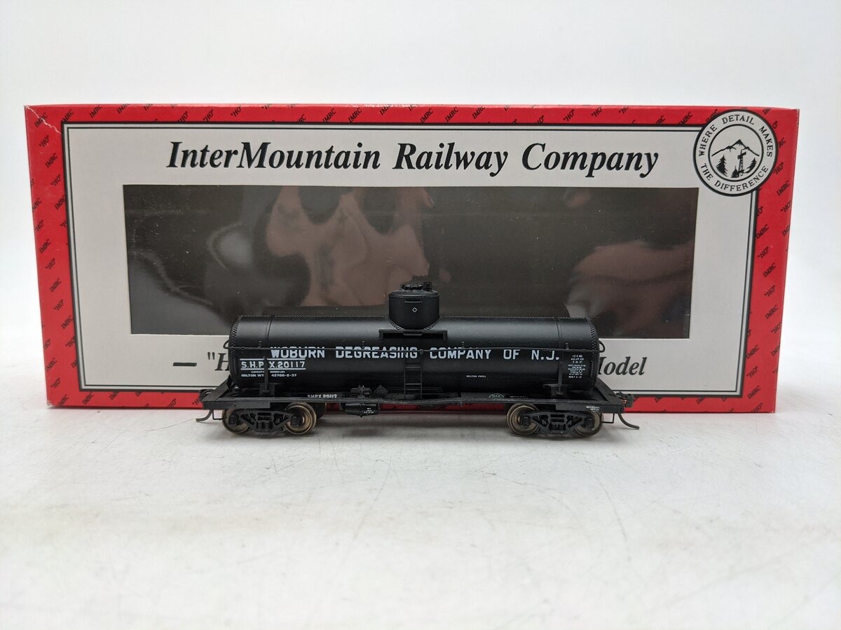 InterMountain 46317-13 HO SHPX Woburn Degreasing Single Dome Tank Car #20117 EX/Box