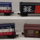 Weaver O Gauge Assorted Freight Cars 4344, 45099, 428587, 36472 [4]