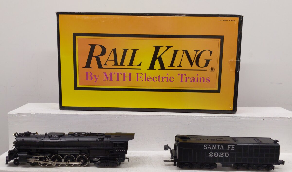 MTH 30-1265-1 SF 4-8-4 Northern Steam Engine w/PS2 #2920 LN/Box