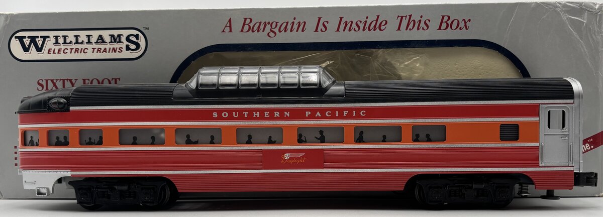 Williams Southern Pacific Daylight Vista Dome Passenger Car EX/Box