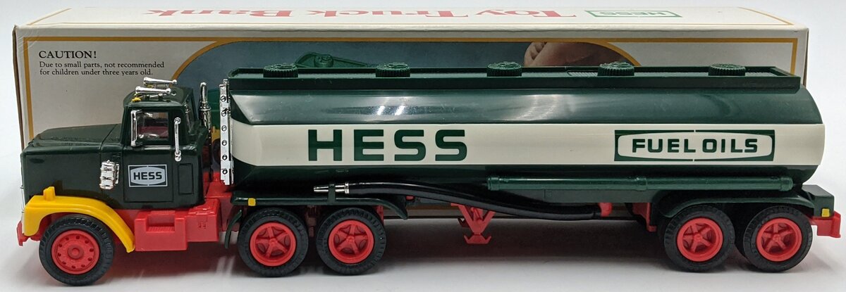 Hess 1984 Fuel Oils Tanker Truck Toy Bank NIB