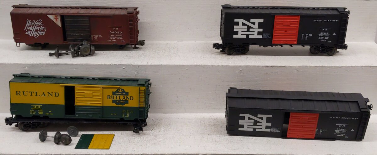 Weaver O Gauge Assorted Freight Cars 36489, 36483, 103, 34020  [4]