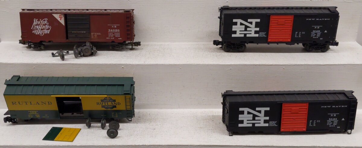Weaver O Gauge Assorted Freight Cars 36489, 36483, 103, 34020  [4]