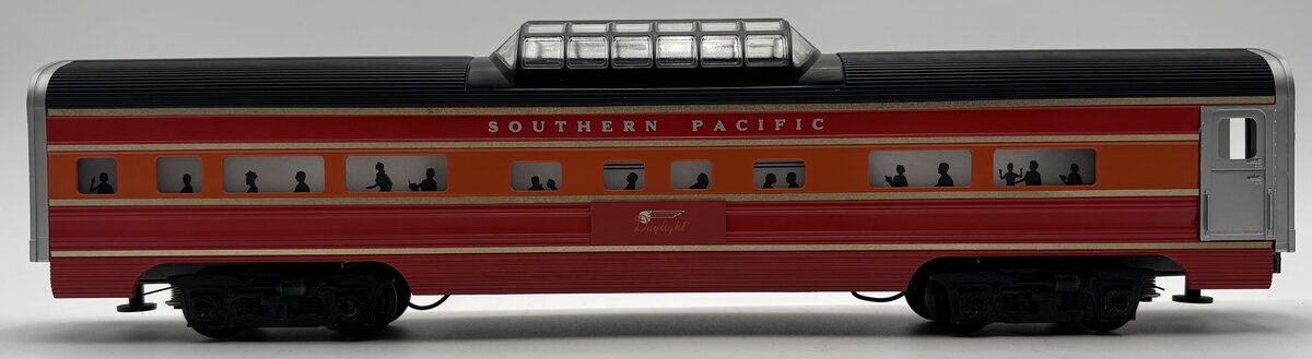 Williams O Gauge Southern Pacific Daylight Vista Dome Passenger Car EX/Box