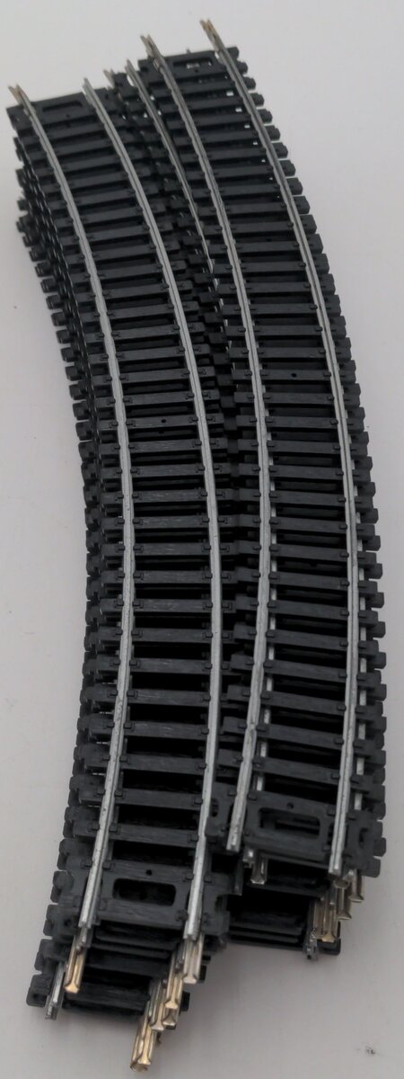 Bachmann HO Scale 9" Curve Curved Track Sections [19] VG