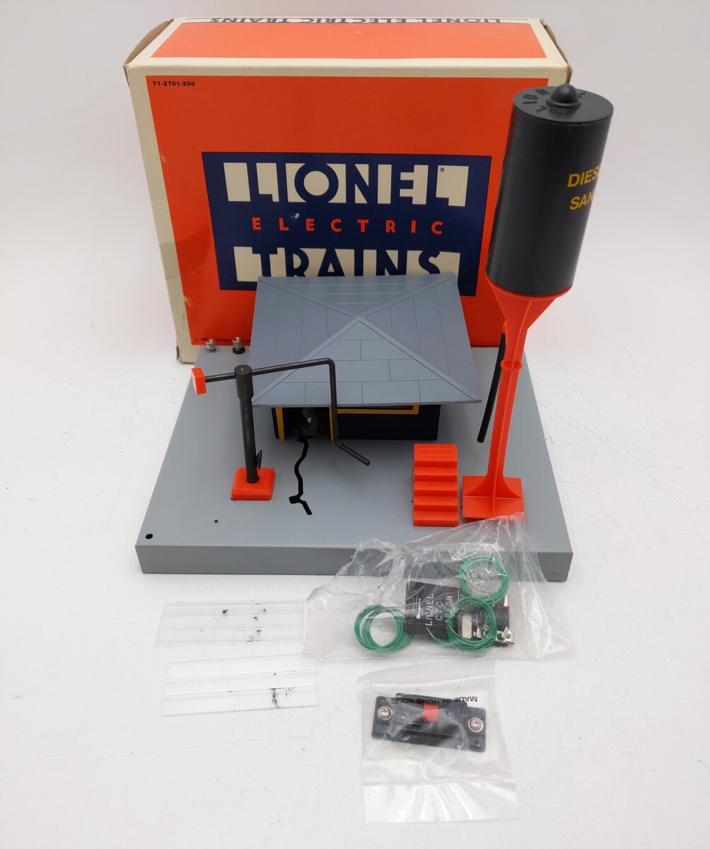 Lionel 6-12701 O Gauge Operating Diesel Fueling Station EX/Box