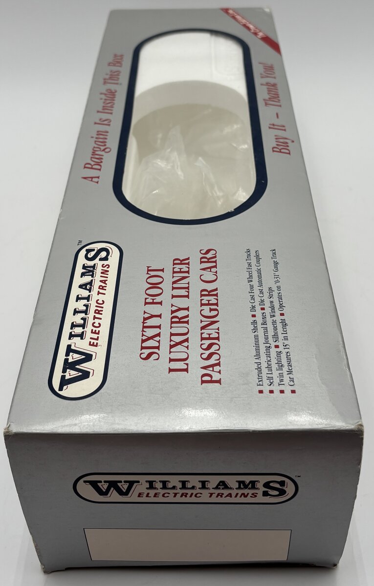 Williams O Gauge Southern Pacific "Daylight" Sixty Foot Luxury Coach Car EX/Box